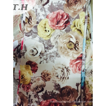 Digital Print Velvet Fabric 2015 New Design